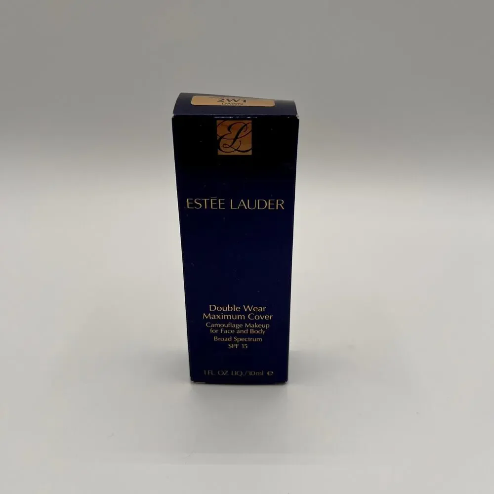 ESTEE LAUDER Double Wear Maximum Cover Camouflage Makeup 2W1 Dawn USED